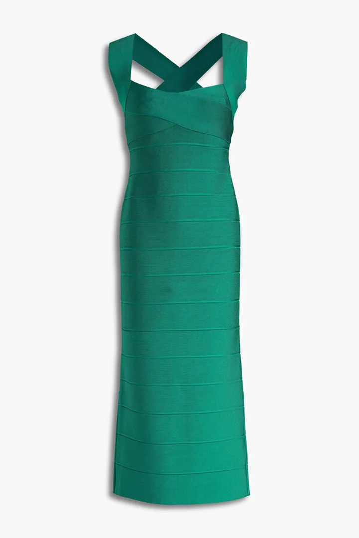 Bandage midi dress