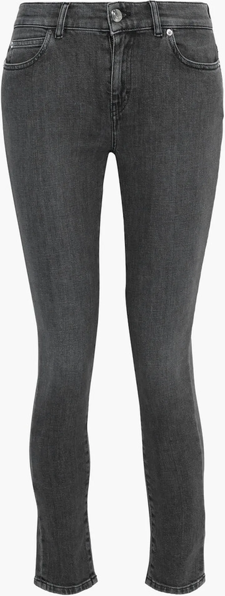 Tober cropped low-rise skinny jeans