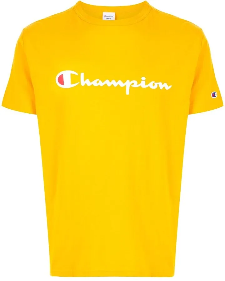 logo print crew neck T-shirt