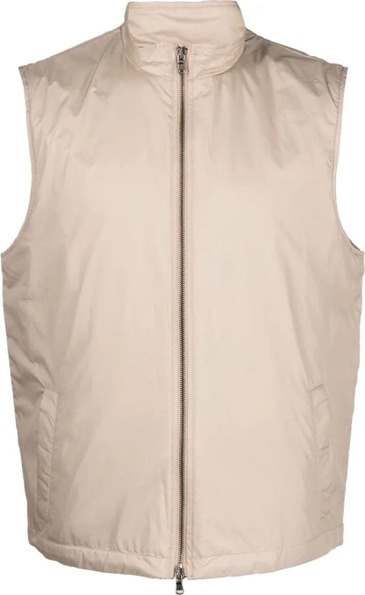 Insulated Zip-Fastening Gilet