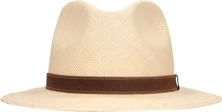 Country medium brim straw hat