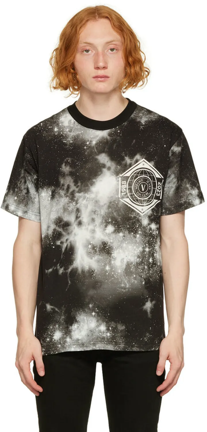 Versace Jeans Couture Black Space Couture T-Shirt