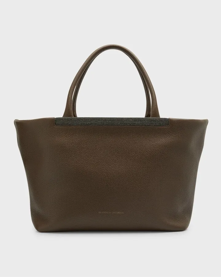Monili Napa Leather Tote Bag