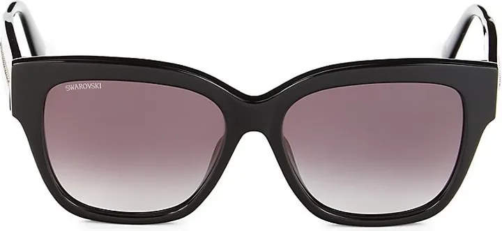 Women's 57MM Crystal Square Sunglasses