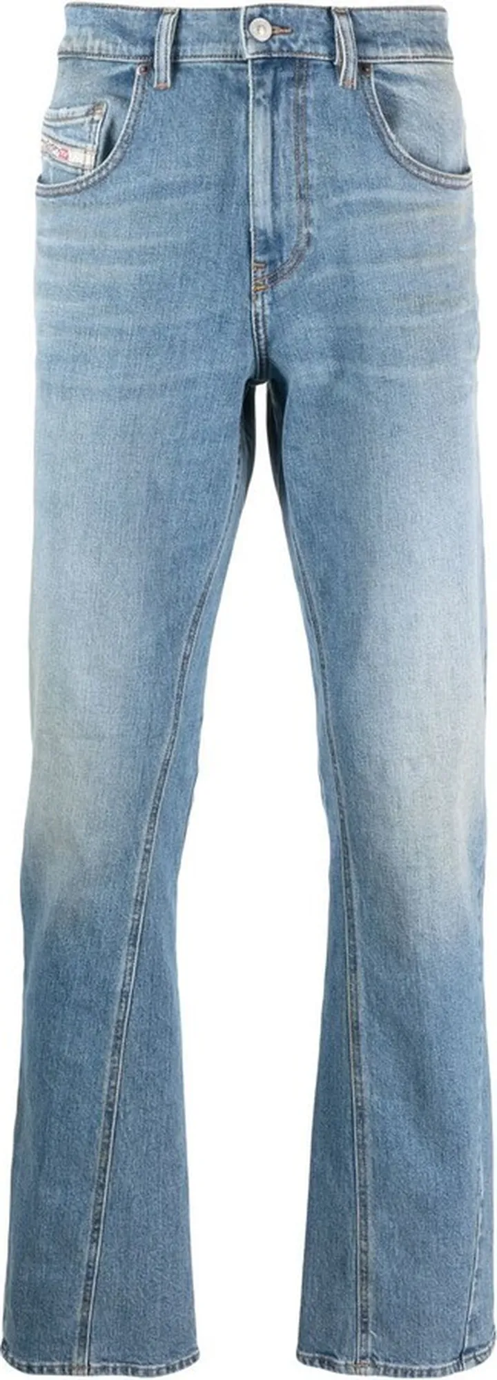 2021 Stonewashed Bootcut Jeans