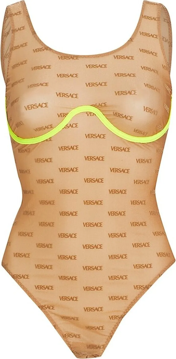 Mesh Logo Bodysuit
