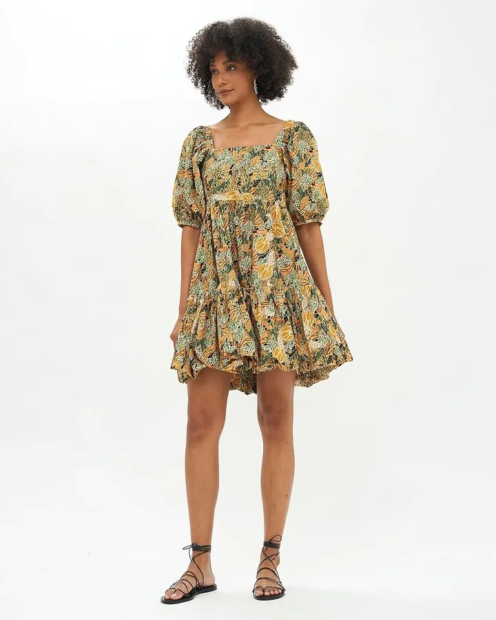 OLIPHANT™ bubble-skirt mini dress