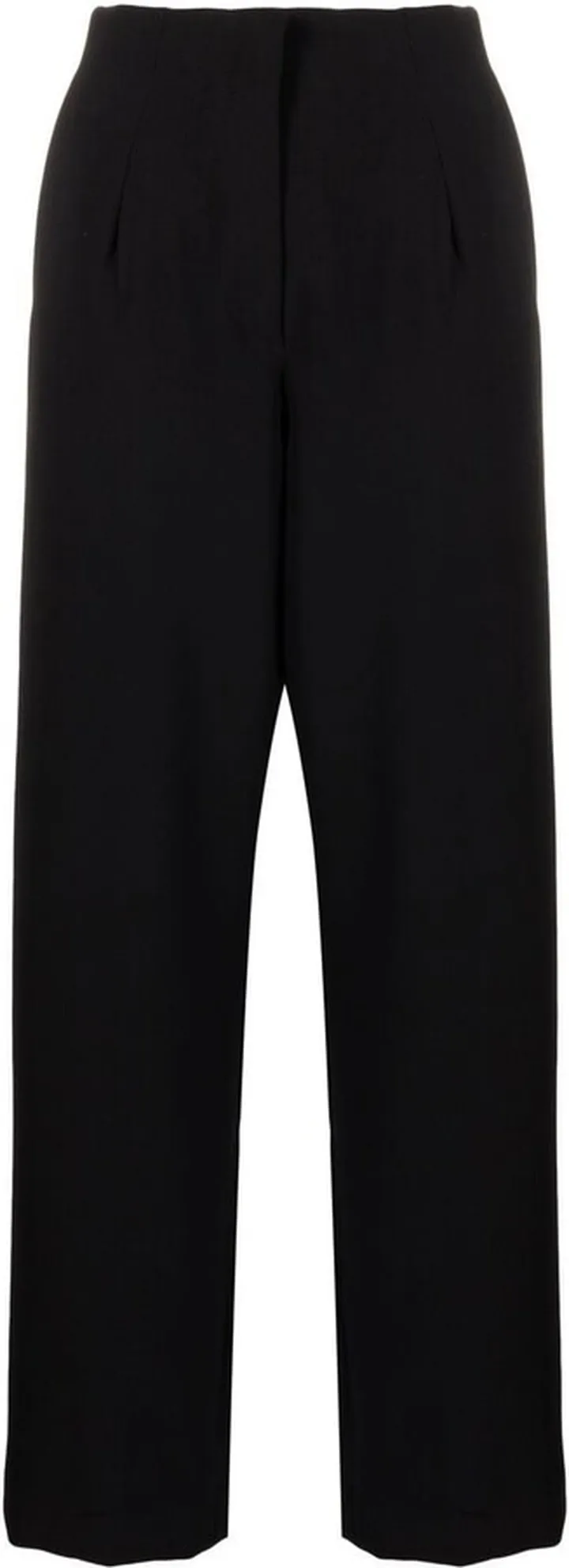 High-Waisted Wide-Leg Trousers