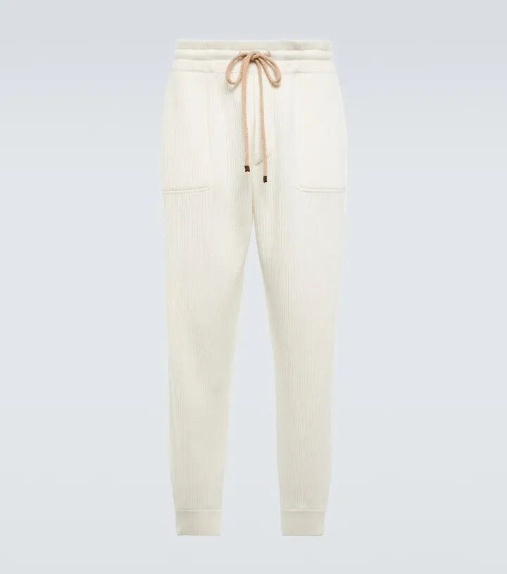 Cashmere sweatpants