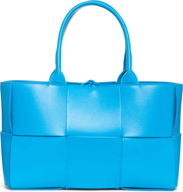 Arco Intrecciato Leather Tote