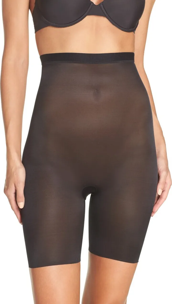 Skinny Britches High Waist Mid Thigh Shorts