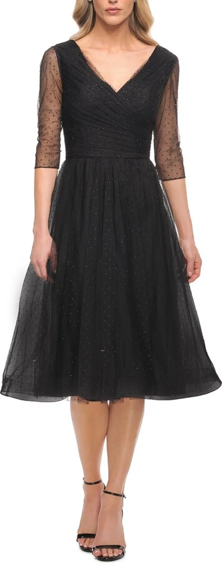 Tea Length Tulle Dress