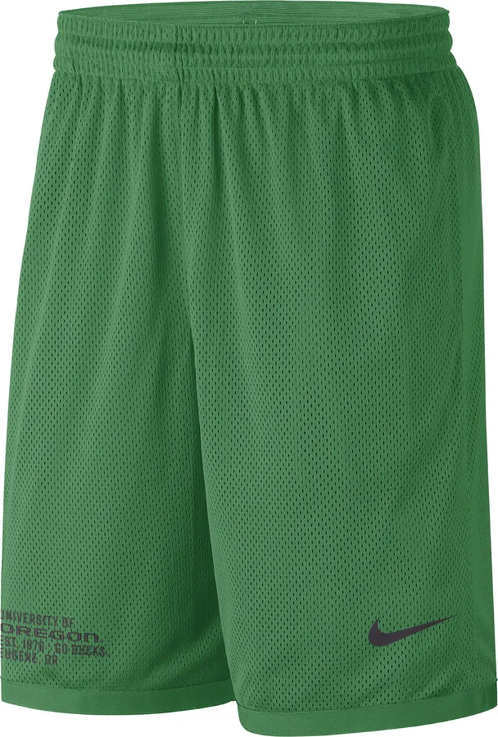 Nike Men's College Dri-FIT (Oregon) Shorts in Green