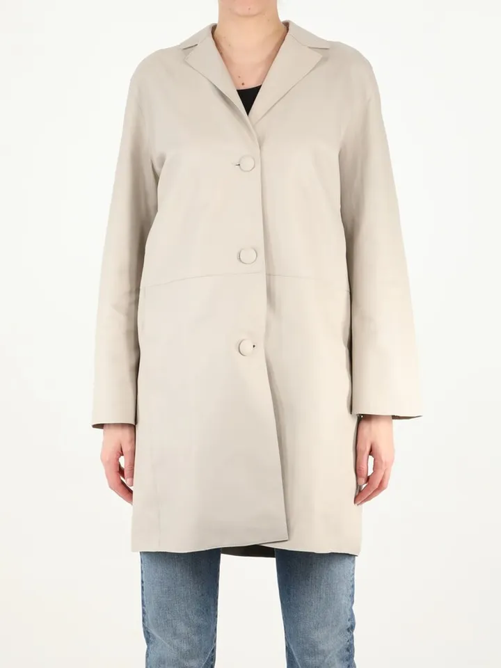 Leather Dust Coat