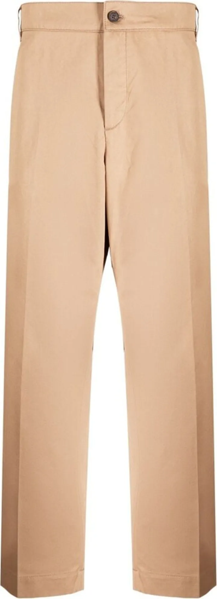 Straight-Leg Tailored Trousers