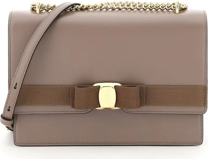 Salvatore Ferragamo Vara Bow Medium Crossbody Bag