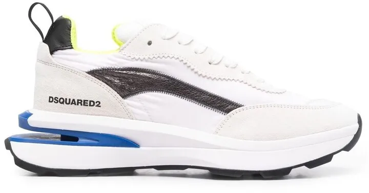 Colour Block Low Top Trainers