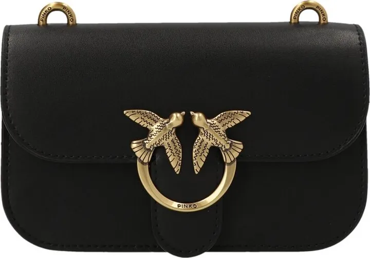 Pinko Love Bell Logo Engraved Mini Crossbody Bag