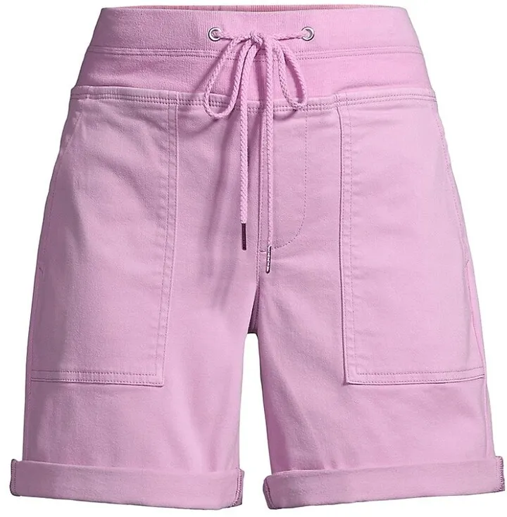 Drawstring Cargo Shorts