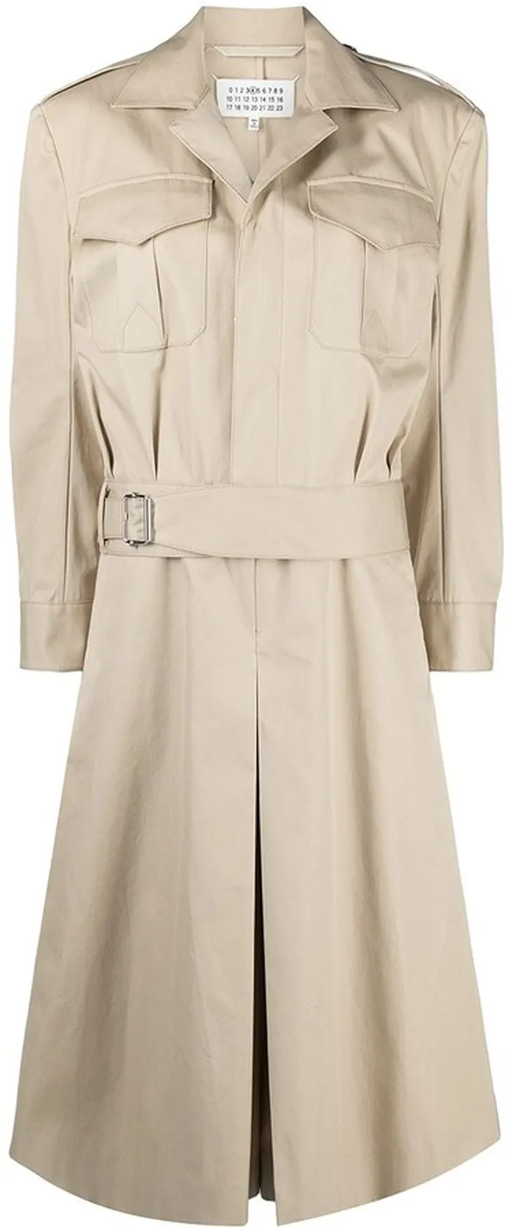 Cropped Trench Jumpsuit