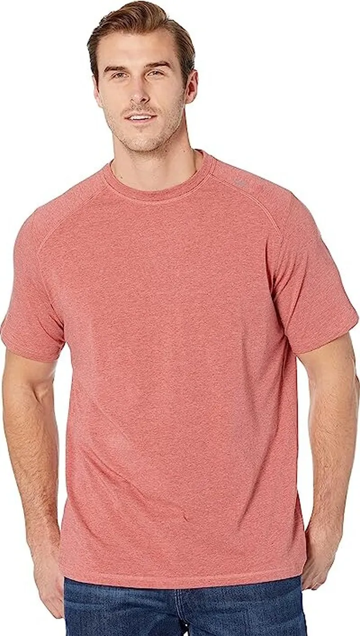 tasc Performance Carrollton Top (Earth Red Heather) Men's Clothing