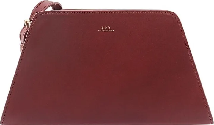 A.P.C. Tetra Logo Detailed Shoulder Bag