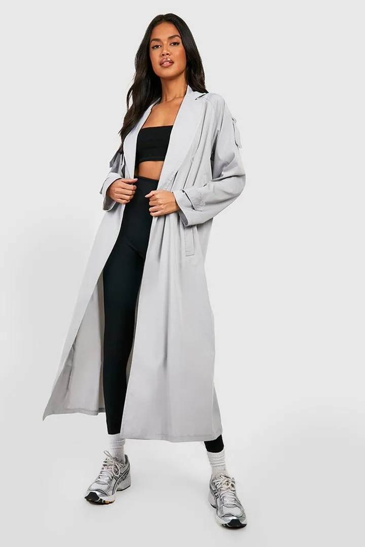 Longline Trench Coat