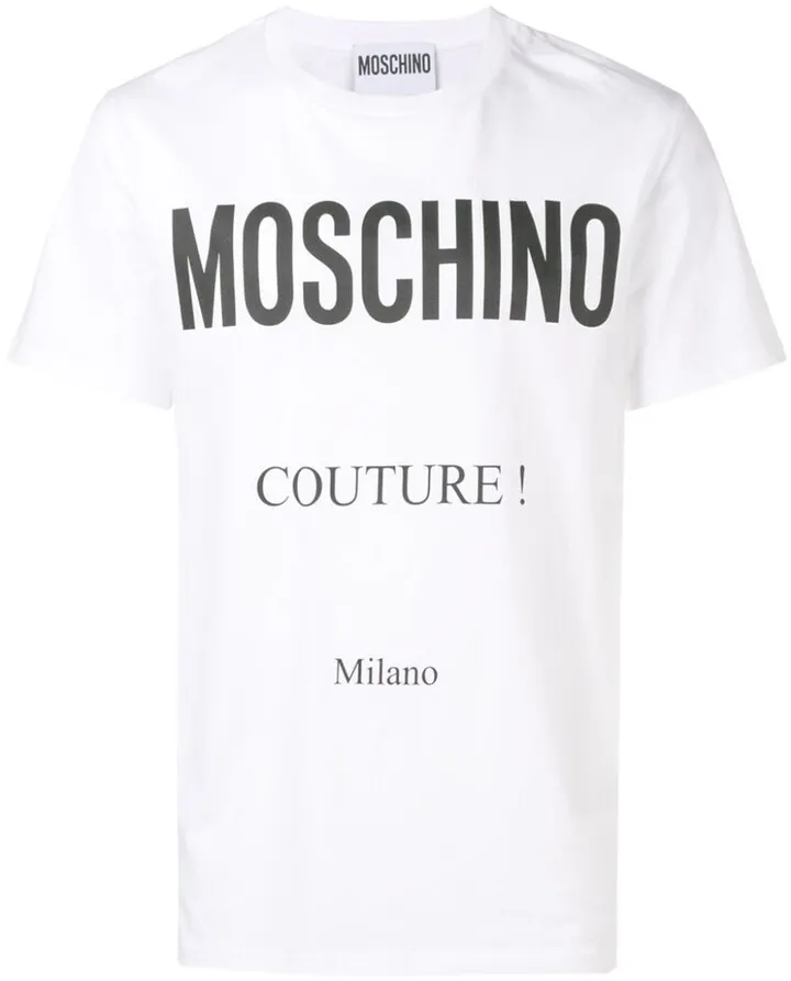 logo print T-shirt