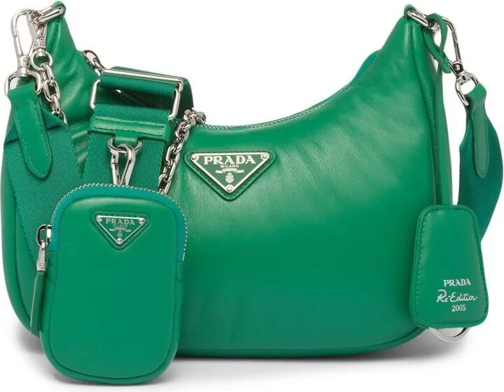 Re-Edition leather shoulder bag