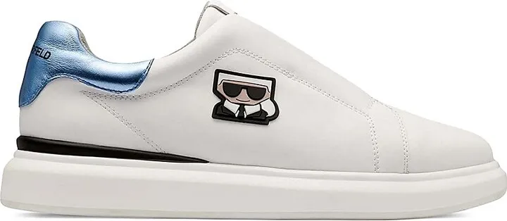 Karl Slip On Leather Sneakers