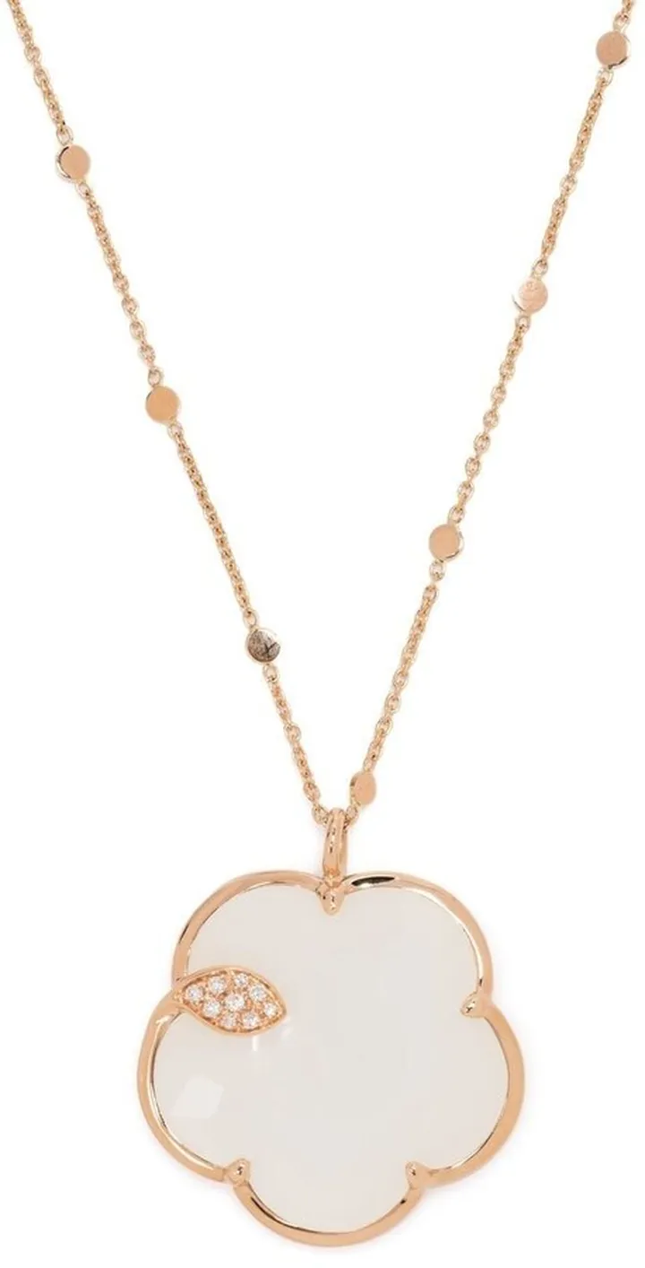 18kt rose gold Ton Joli diamond necklace