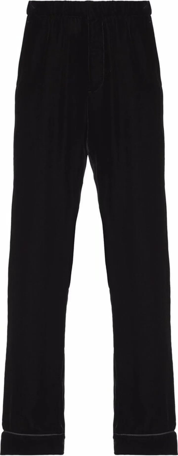 Velvet Cropped Trousers