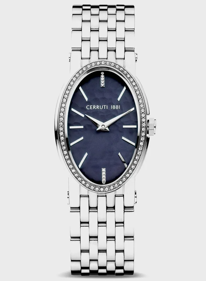 Casual Steel Strap Analog Watches