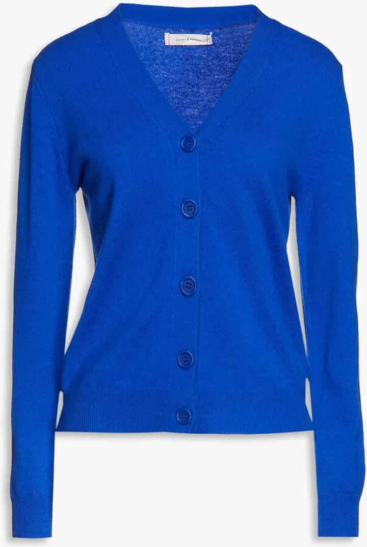 Wool and cashmere-blend cardigan