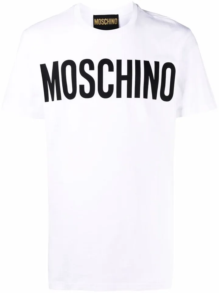 logo-print organic-cotton T-shirt