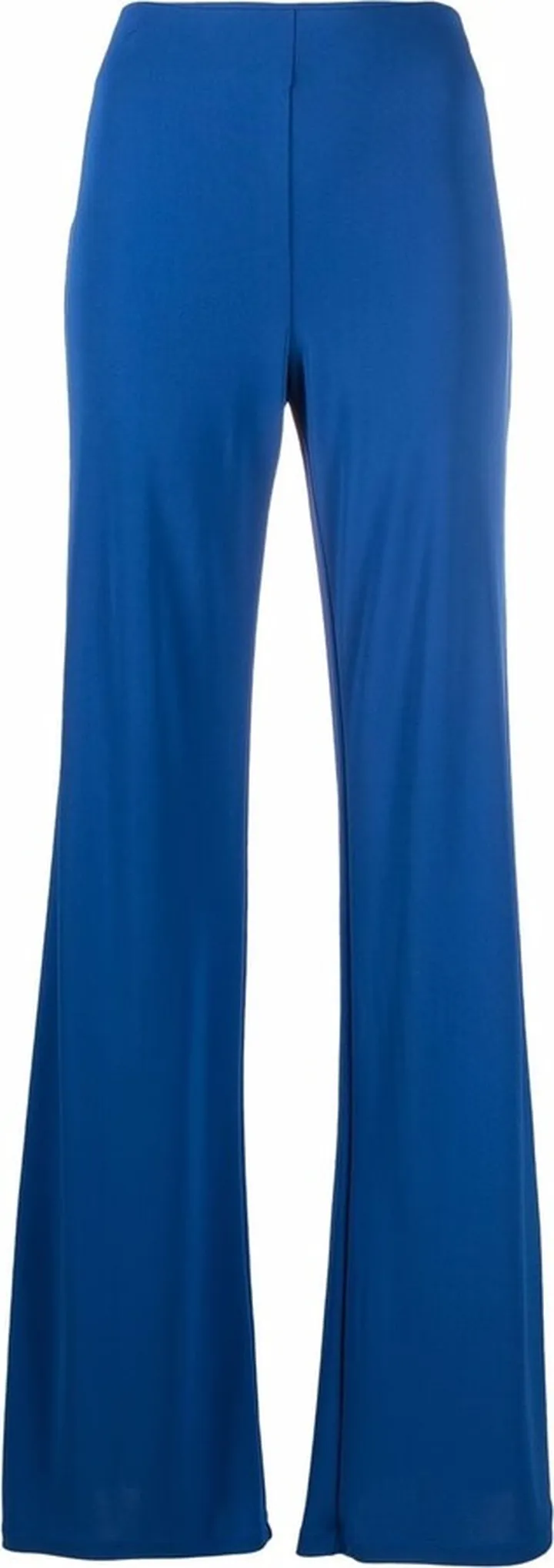 High-Waist Straight Trousers