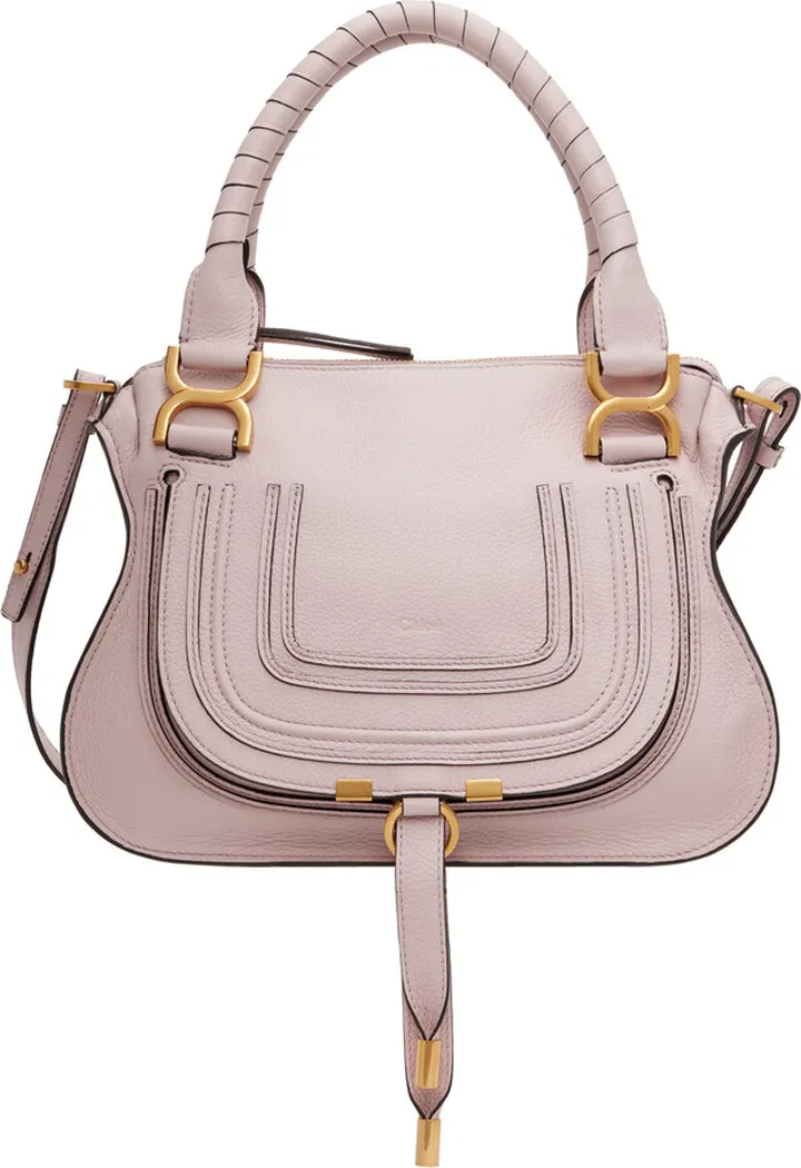 Chloé Purple Small Marcie Bag