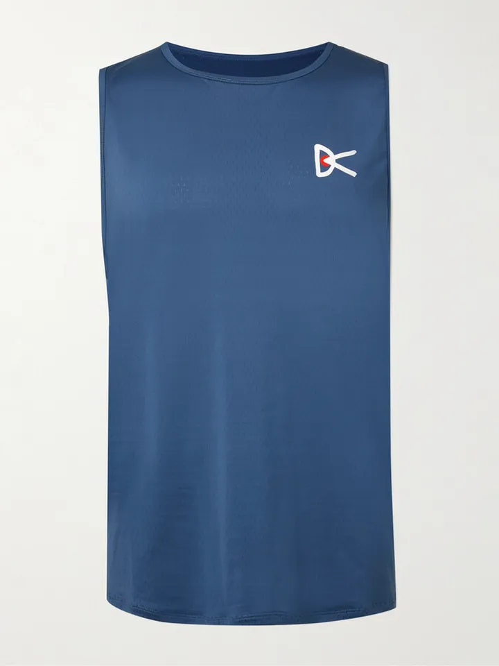 Air-Wear Stretch-Mesh Tank Top