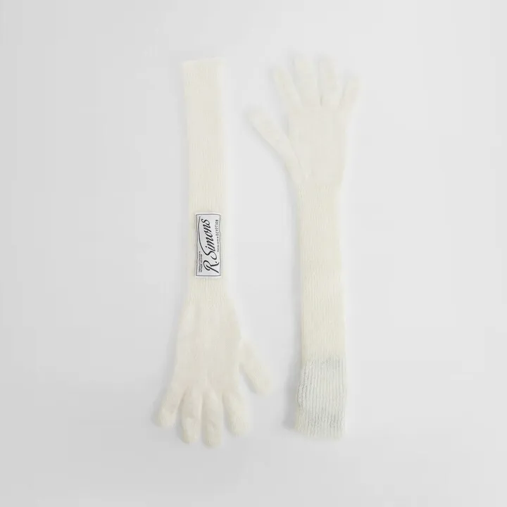 Raf Simons Man White Gloves
