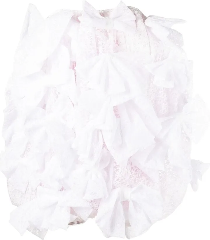 Bow-Detail Minidress