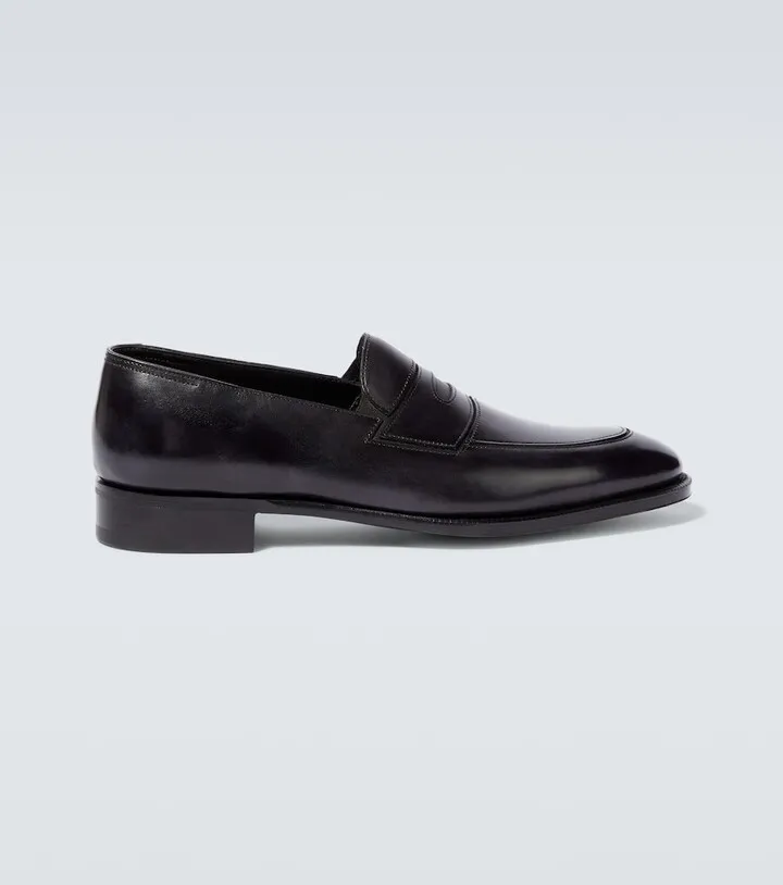 Montgomery leather loafers