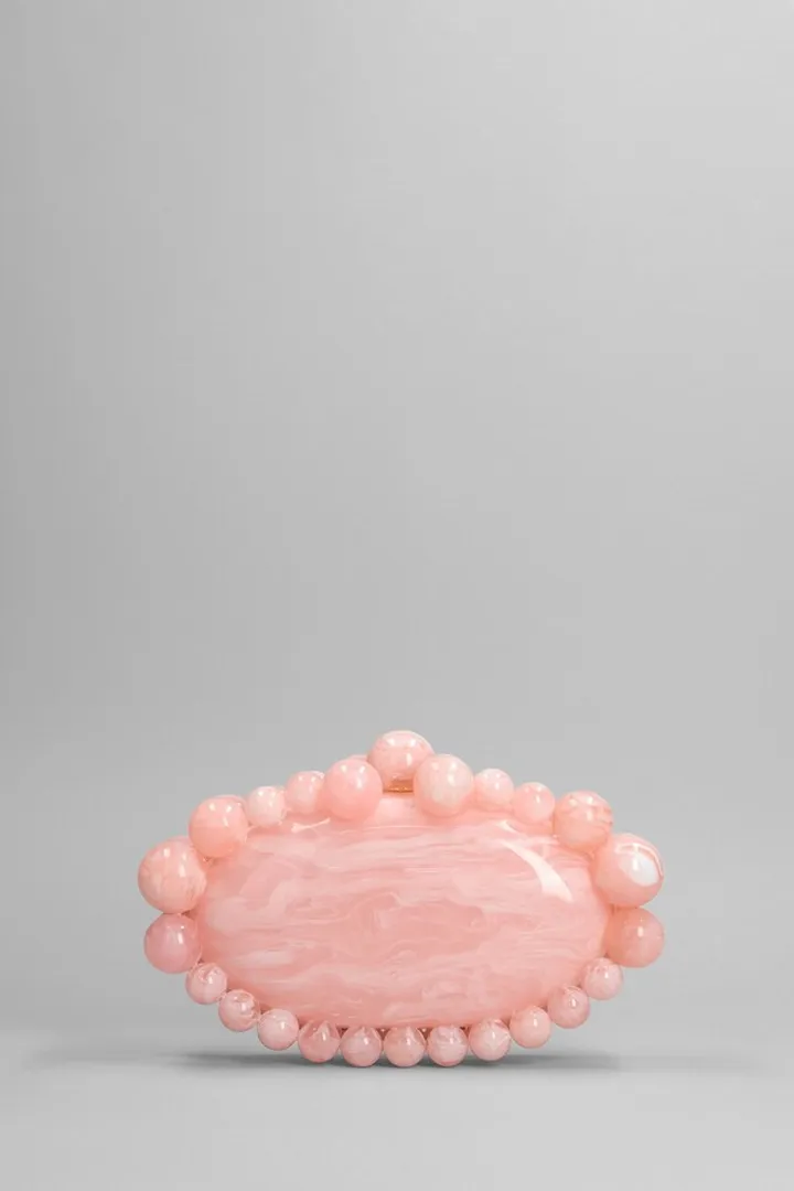 Jaya Hand Bag In Rose-pink Acrylic