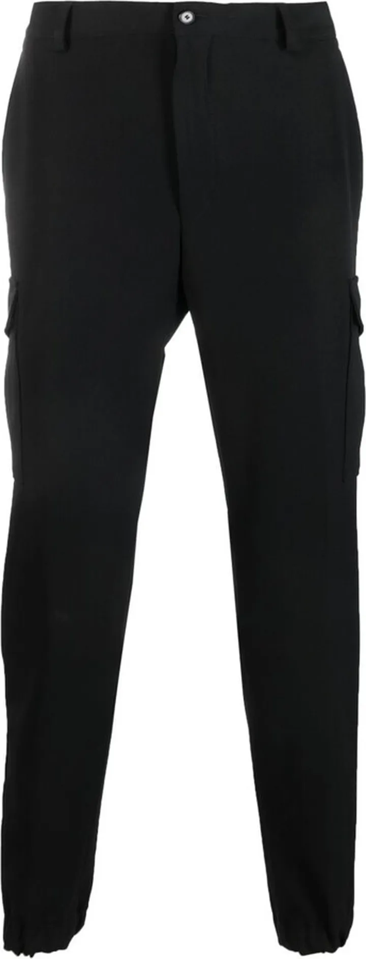 Logo-Patch Cropped Trousers
