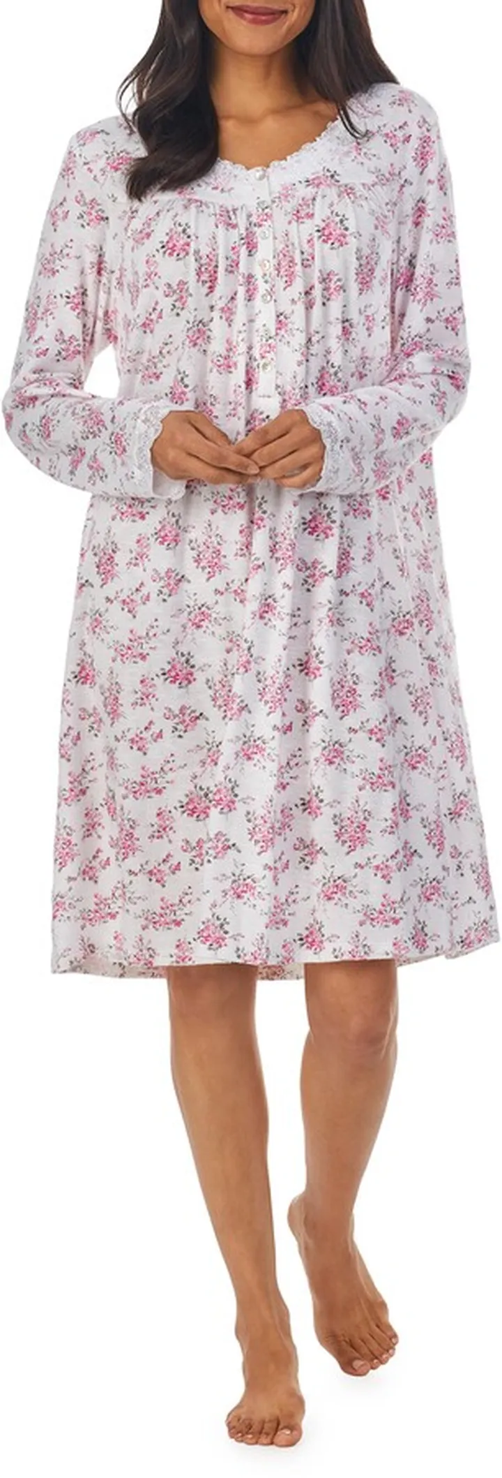 Long Sleeve Jersey Nightgown