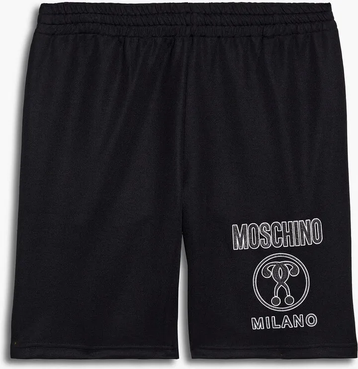 Printed jersey shorts