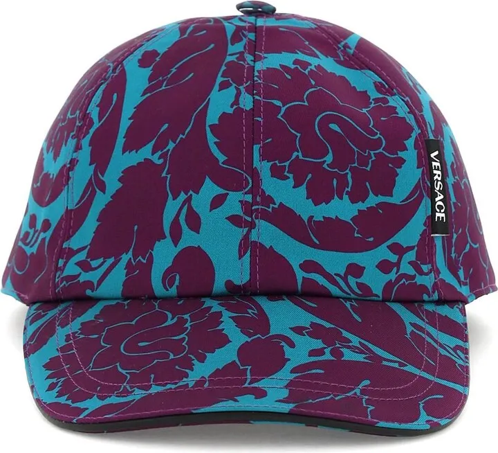 Versace 'barocco Silhoutte' Baseball Cap