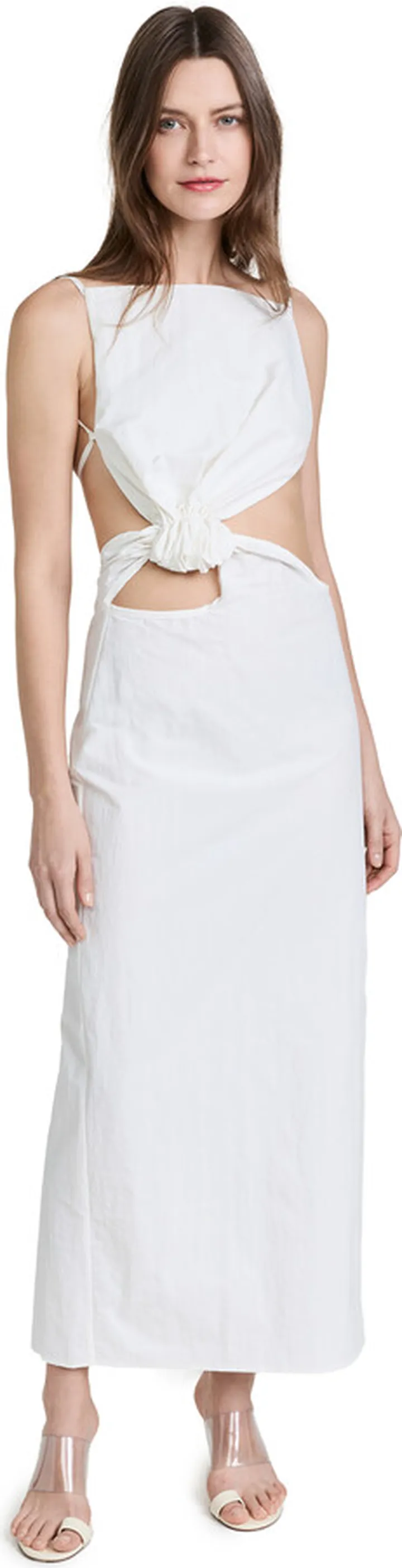 Christopher Esber Interlocked Ruched Dress