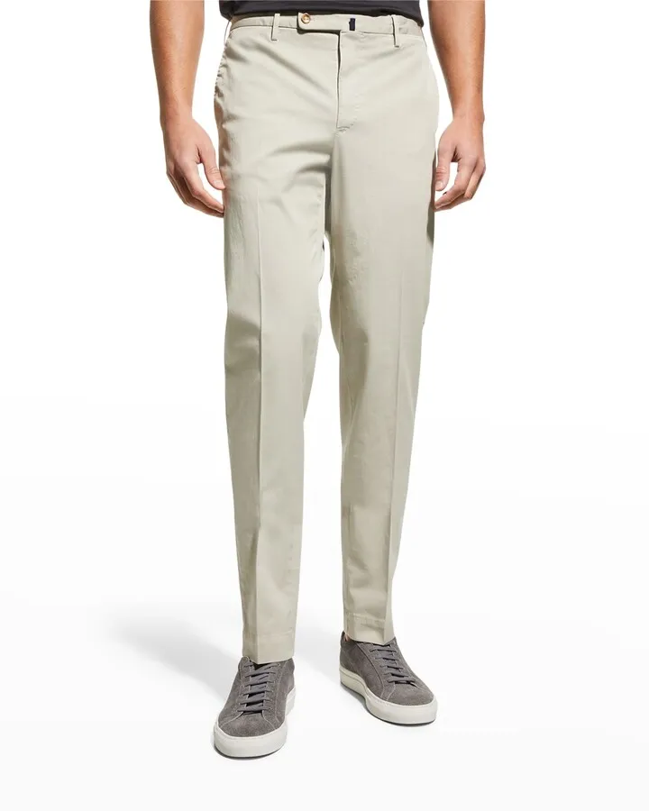 Men's Tapered Cotton Pants