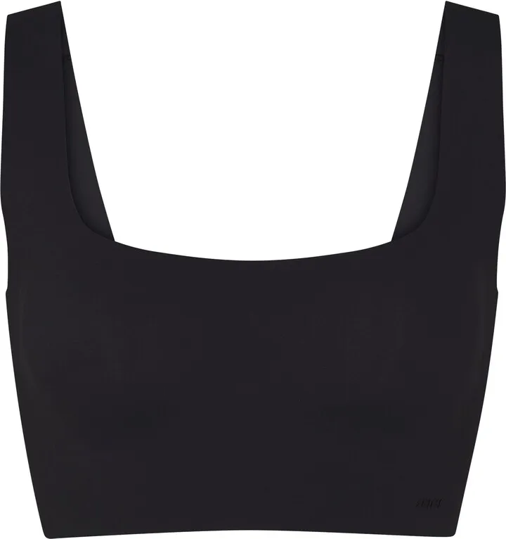 Naked Scoop Longline Bra | Onyx