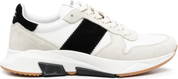 Colour-Block Low-Top Sneakers